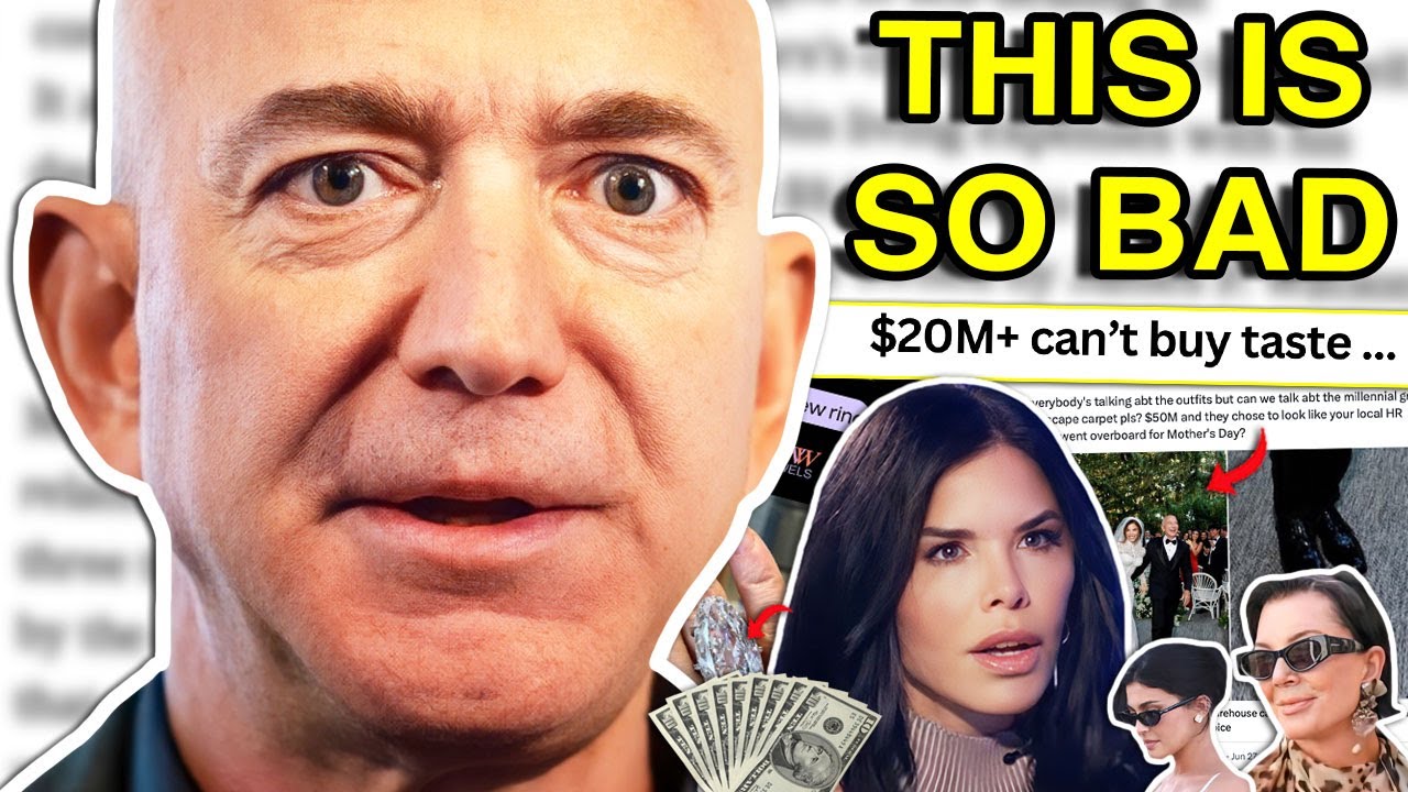 JEFF BEZOS WEDDING WAS A MESS (protestors, dress drama + more)