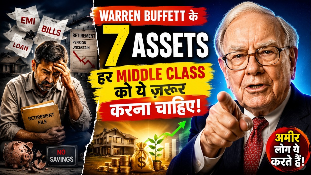 Warren Buffett के 7 Assets | हर Middle Class को ये ज़रूर करना चाहिए | Atul Money Talk |
