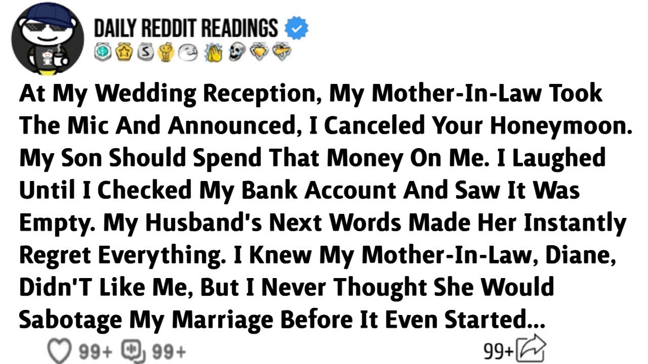 At My Wedding Reception, My Mother-In-Law Took The Mic And Announced, I Canceled Your Honeymoon.