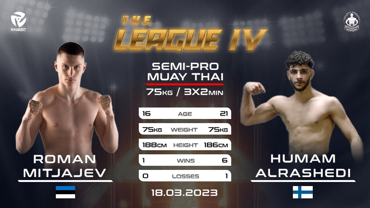 The League IV: Roman Mitjajev (EST) VS Humam Alrashedi (FIN)