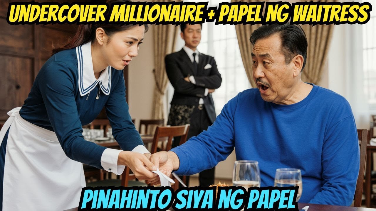 Undercover Millionaire Nag Order Steak  Shocking Papel mula sa Waitress!