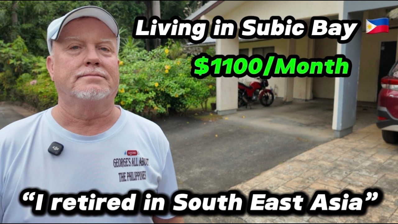 He Left Florida to Retire in Subic Bay Philippines Let's Tour his 3 Home | $1100/Month Home Tour