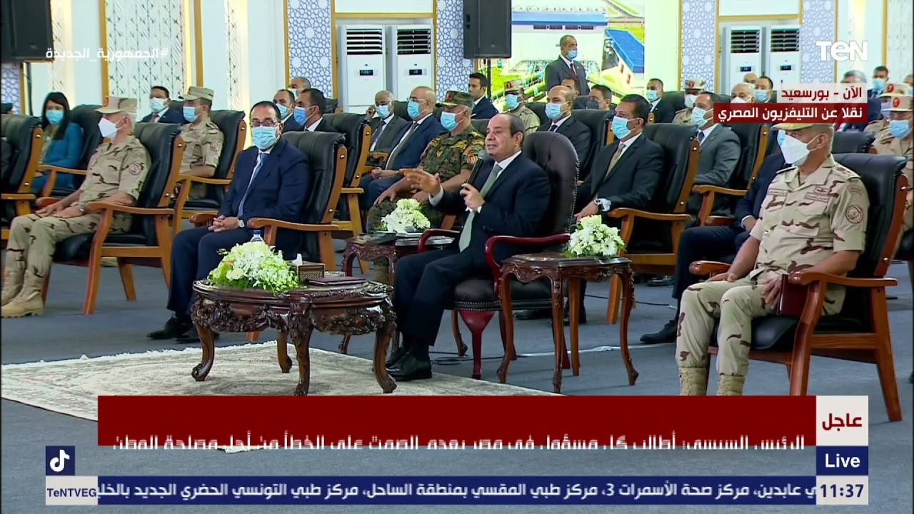السيسي: فى ناس تقول خلى الوزير أو رئيس الوزراء هو اللى يتكلم وانت خليك بعيد.. لا مش بسكت على أى غلط