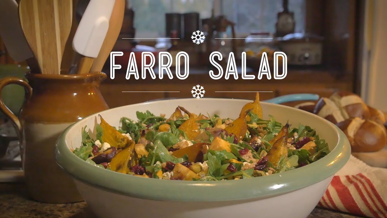 Roasted Root Vegetable and Farro Salad | Hungry for: Apr&egrave;s-ski