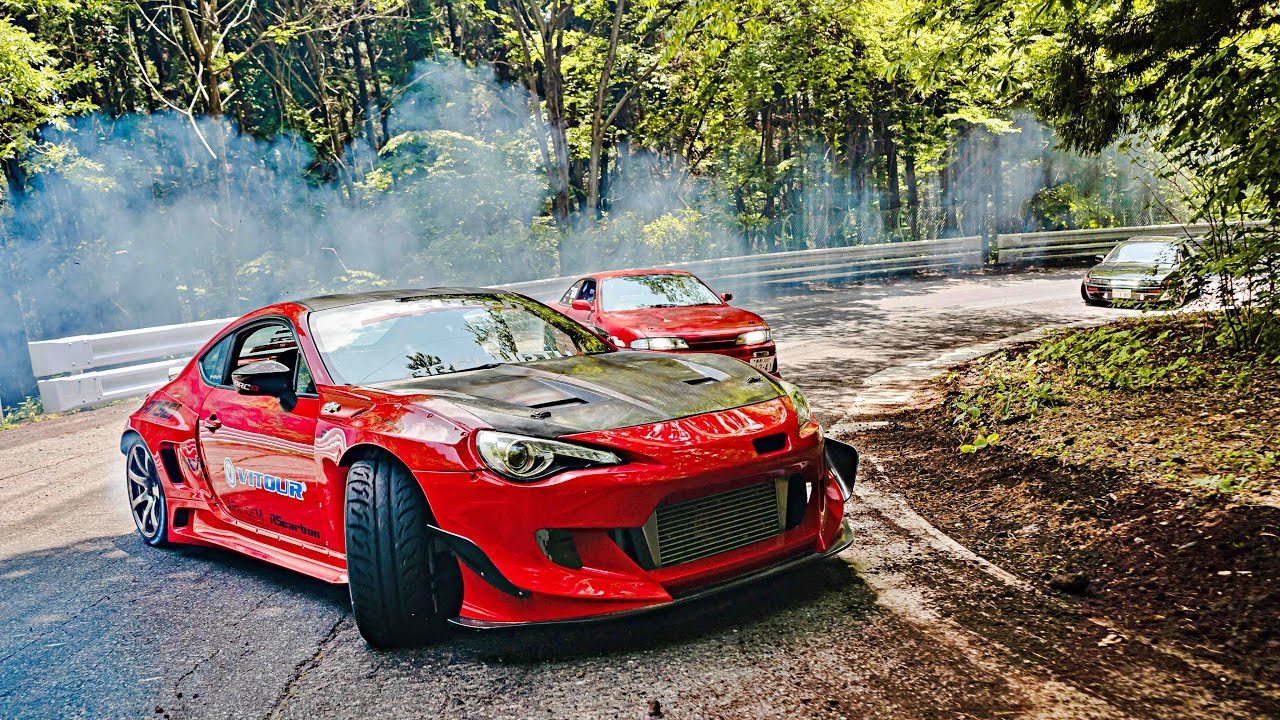 DRIFT NA FAMOSA MONTANHA DO JAPÃO (gunsai touge)