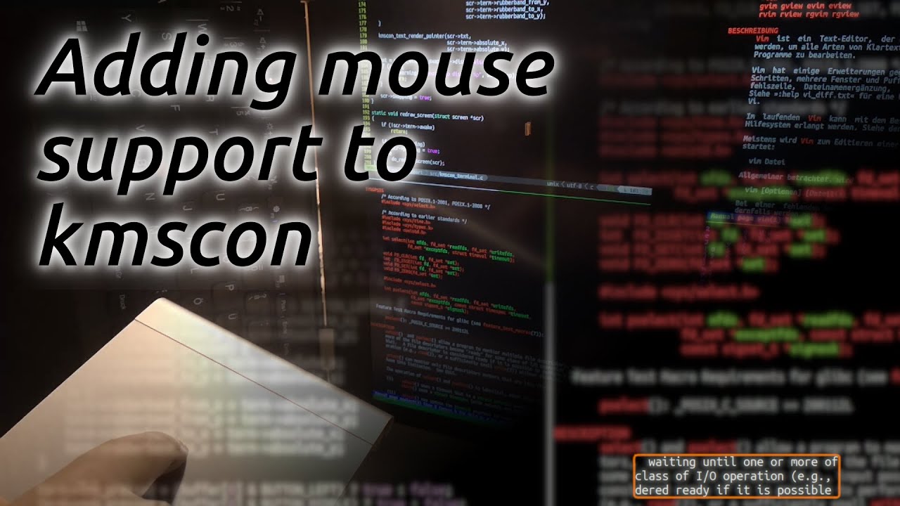 KMS/GBM/EGL - mouse/selection support in kmscon