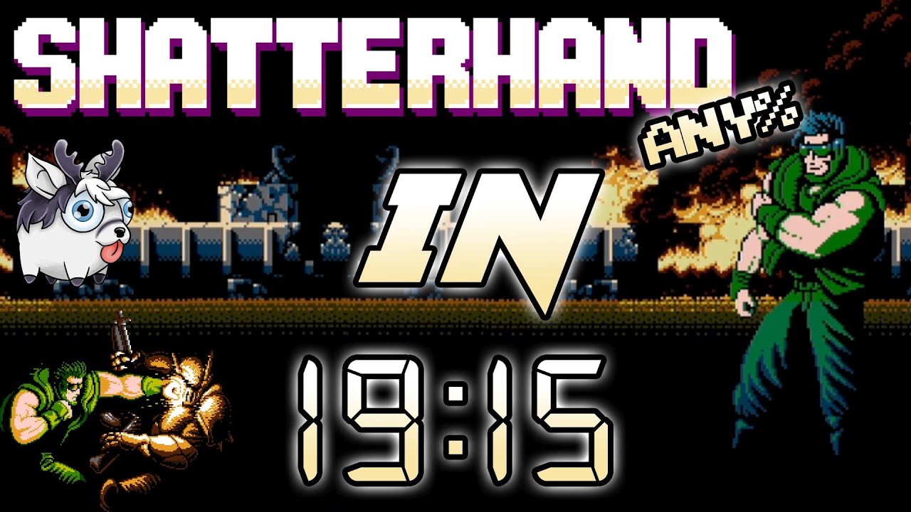 Shatterhand Any% in 19:15 (Current World Record)