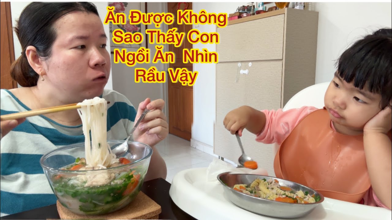 171 : Nguyên Nấu Hủ Tiếu Sa Đéc Mua Ở Việt Nam Qua Malaysia Mà Không Dám Ăn, Bữa Sáng Của 2 Mẹ Con