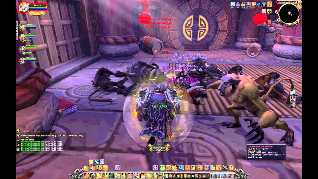 The Guardian Tank: MoP Beta-Paladin Instance