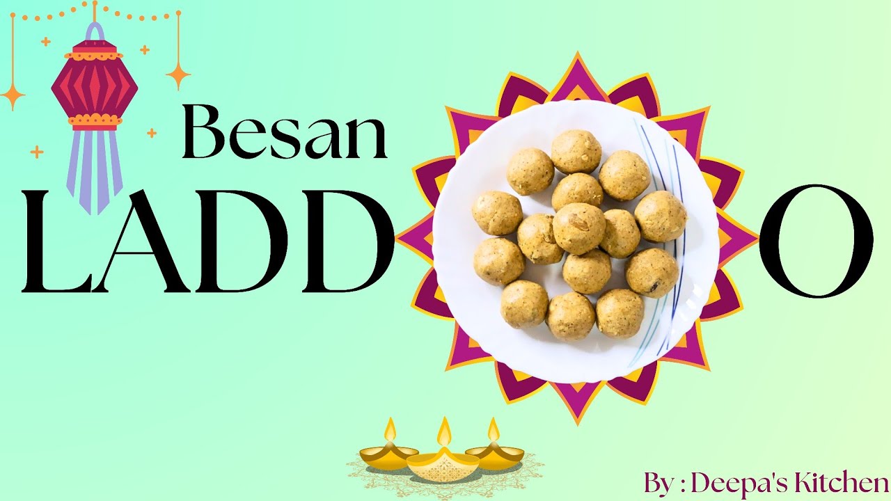Perfect Besan Laddoo this diwali by @DeepasKitchen-1 