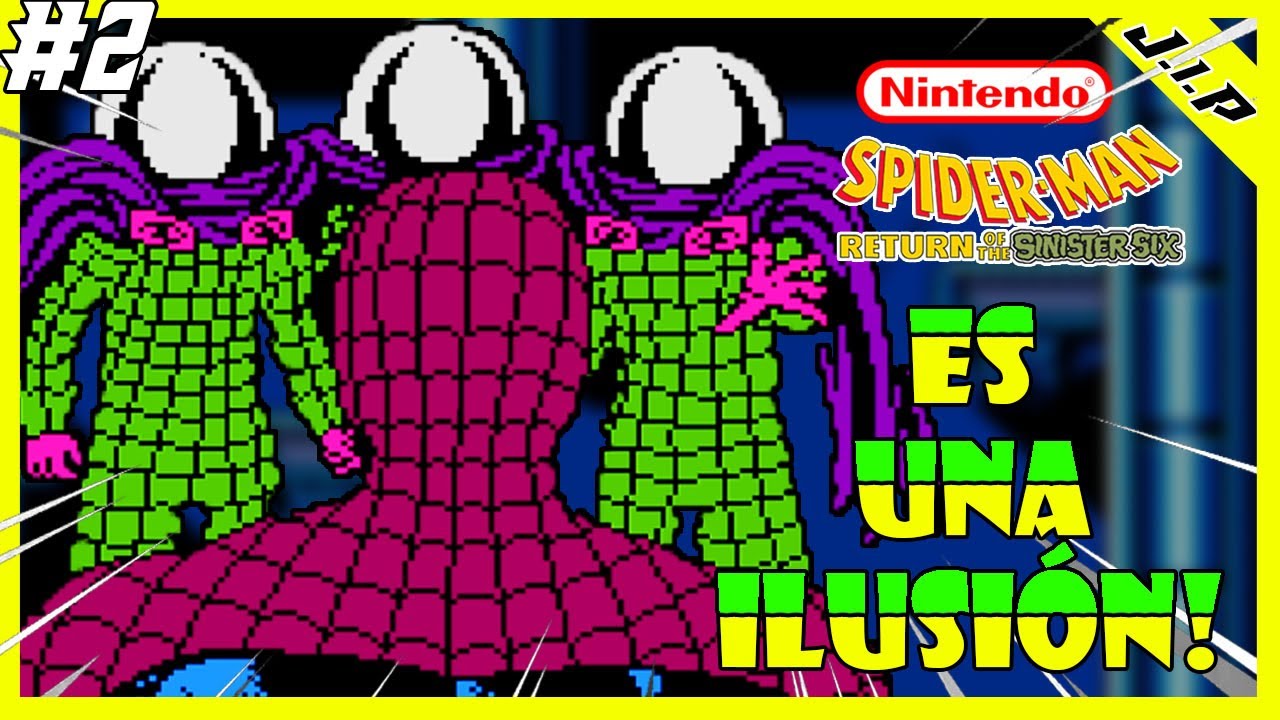 🔮MISTERIO! ➤ SPIDERMAN: RETURN OF THE SINISTER SIX - (NES) - Gameplay Español! #2