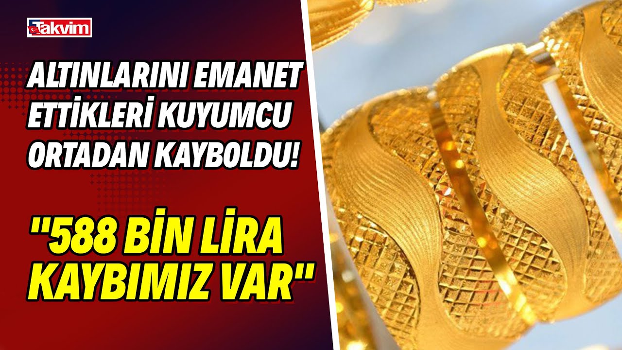 Kartal'da altınlarını emanet ettikleri kuyumcu ortadan kayboldu! 