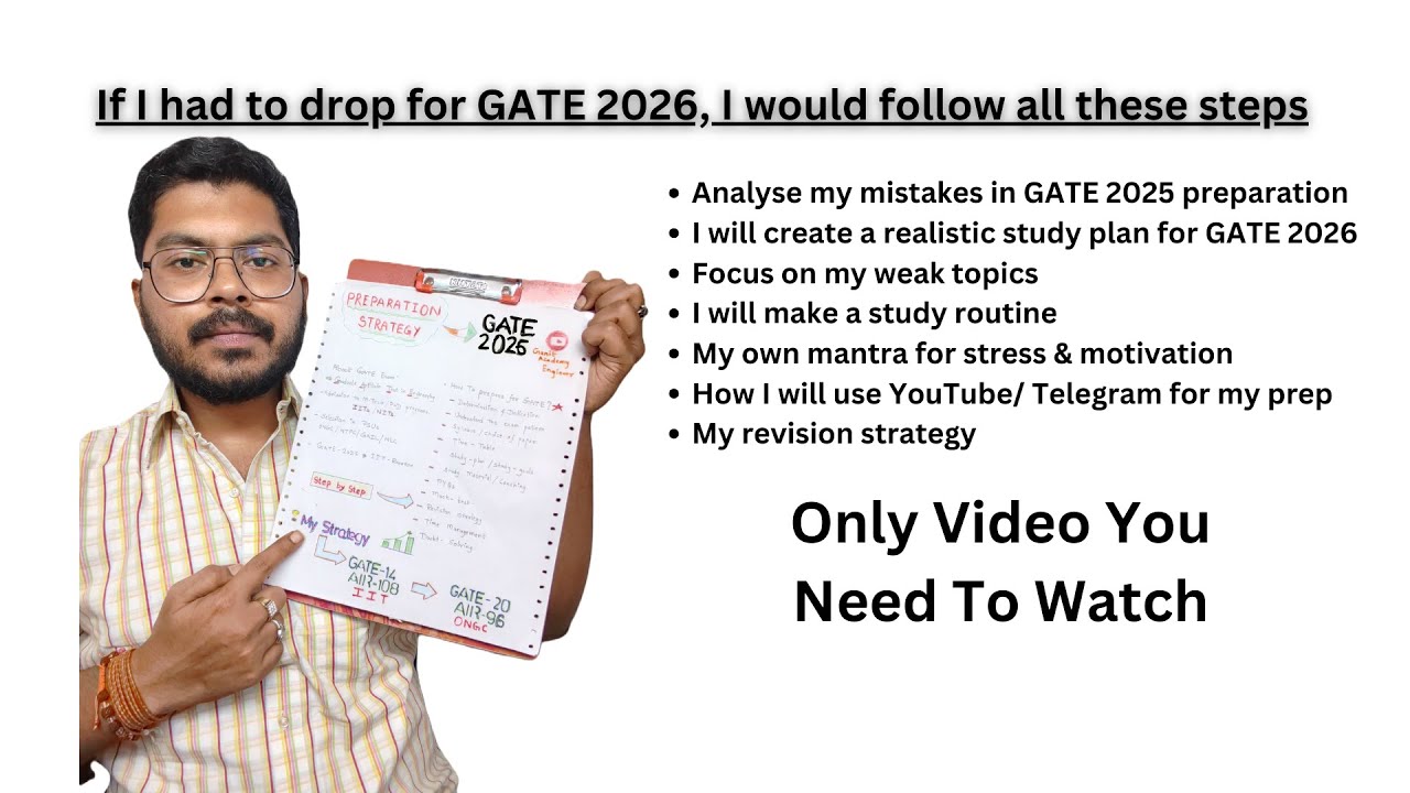 What If You Could CRACK GATE 2026 With Ease? | Only video that will make you a Topper #gate2026