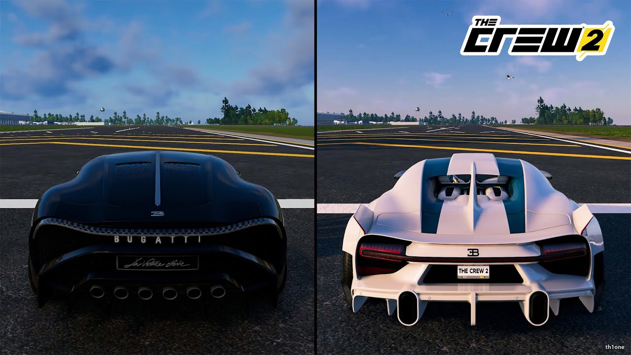 Bugatti La Voiture Noire 2019 vs. Chiron Super Sport 300+ Divine Edition 2019 Performance Comparison