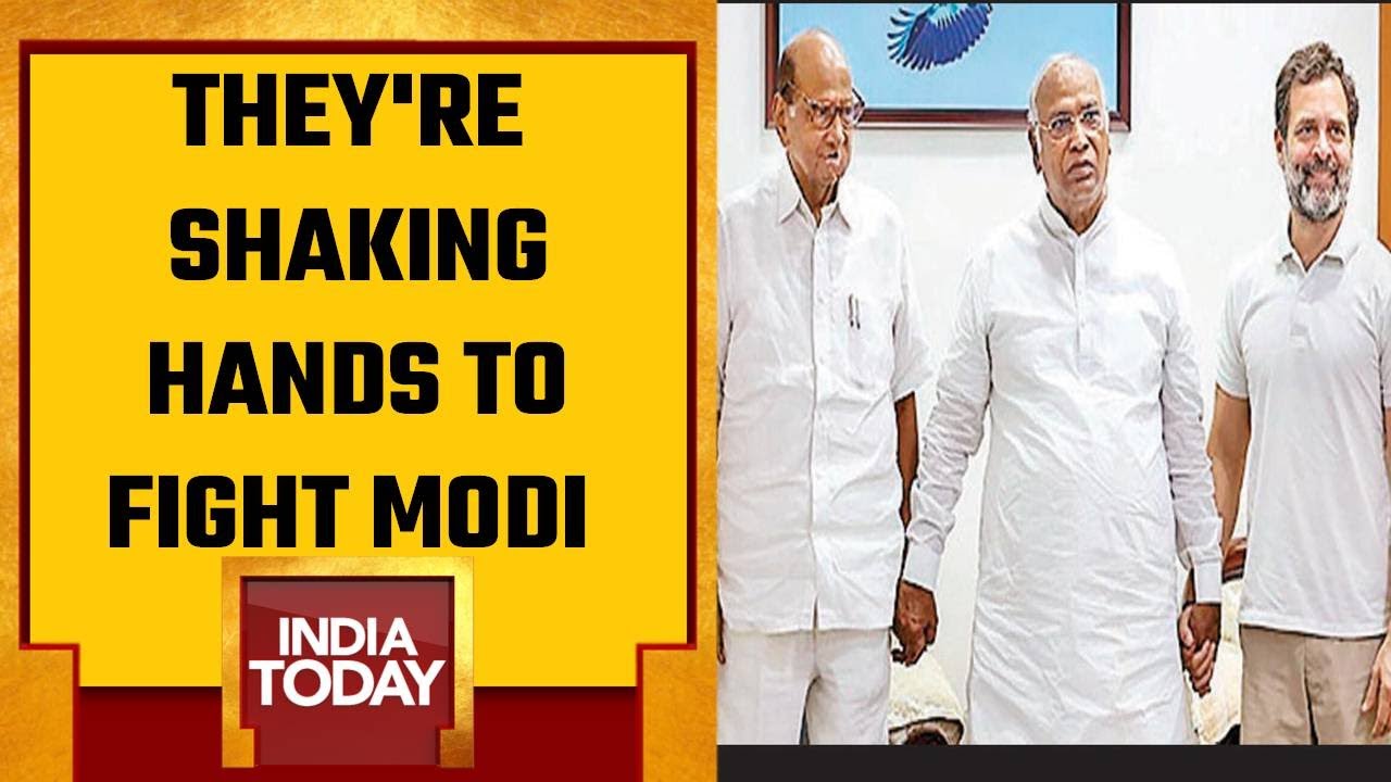 NCP Chief Sharad Pawar Meets Mallikarjun Kharge In Delhi | Amid 2024 Election