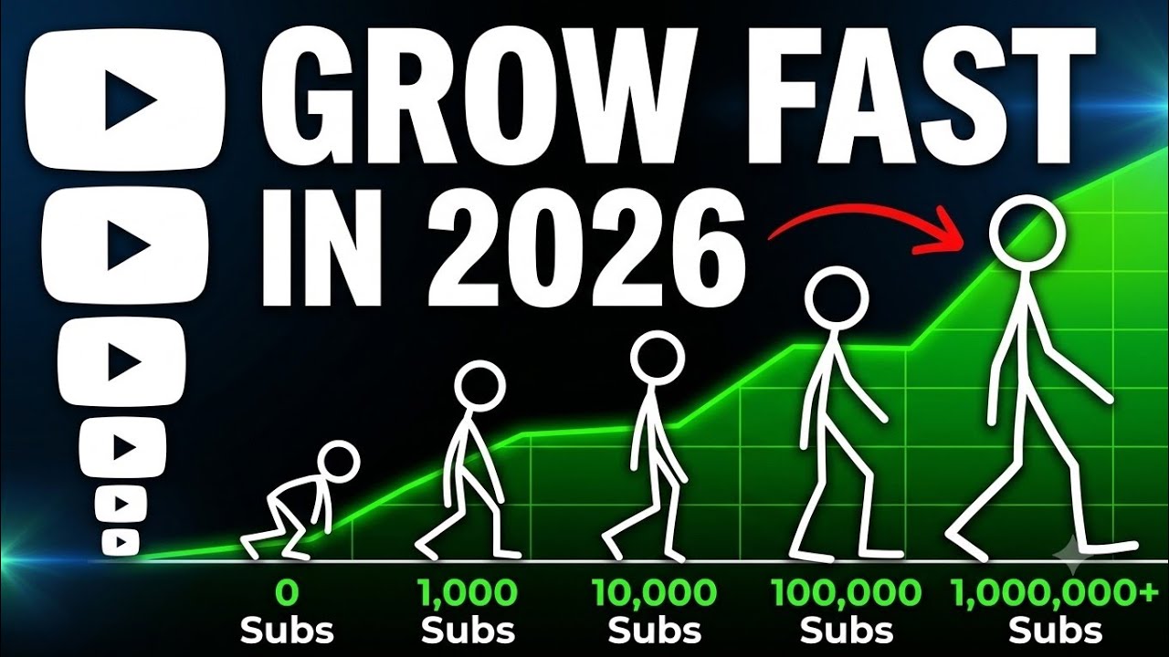 How to Grow a Small YouTube Channel FAST in 2026