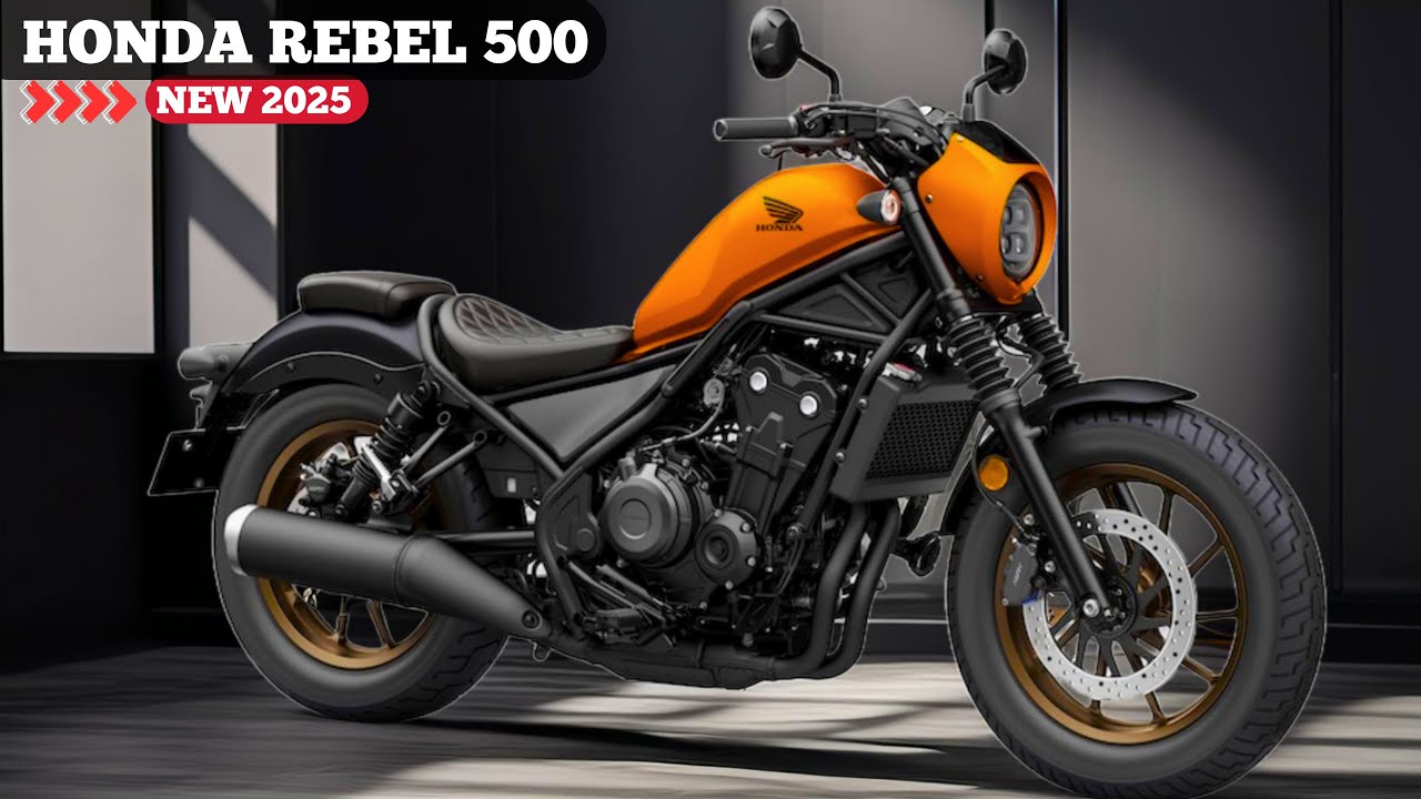 2025 HONDA REBEL 500 | Now More Handsome and Modern