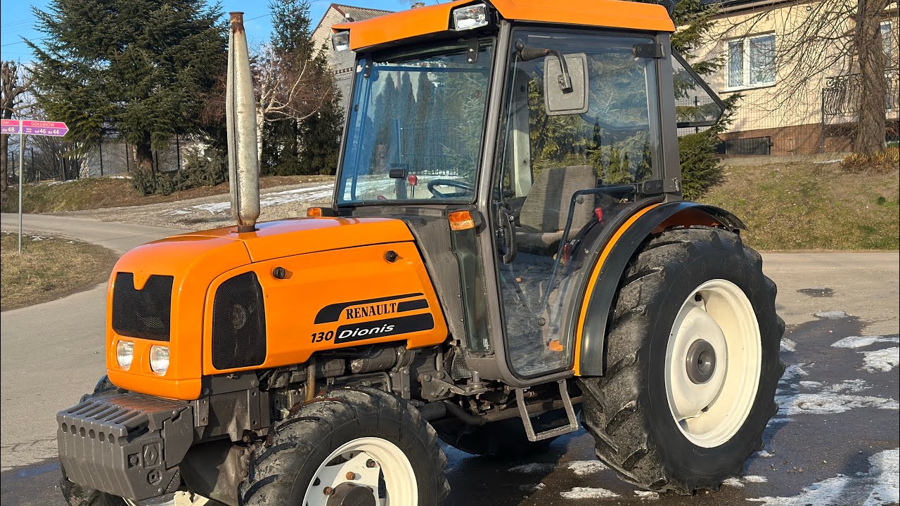 Ciągnik sadowniczy Renault Dionis 130 - 65 koni / całkowicie mechaniczny/ Deutz Fahr FENDT