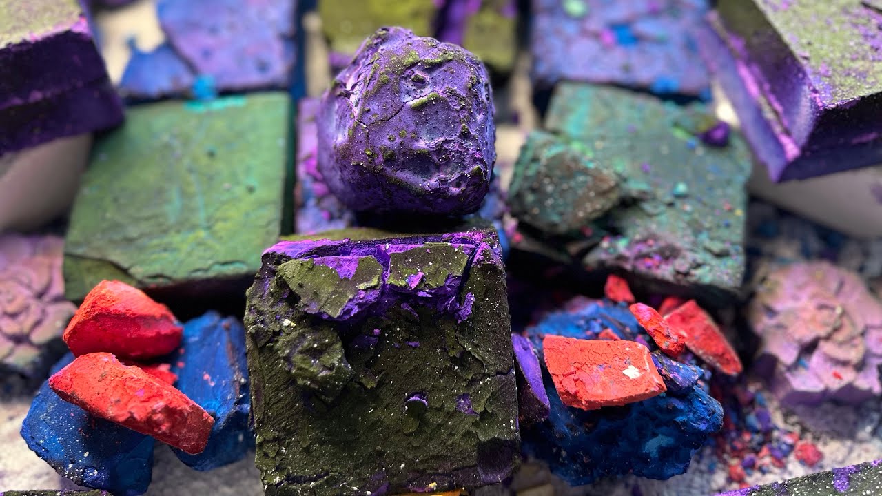Happy Monday with a Mixed Crush of Dyed Blocks & Big Chunks🦄☂️🦋🐸🌴 with Amazing Reforms 🥰