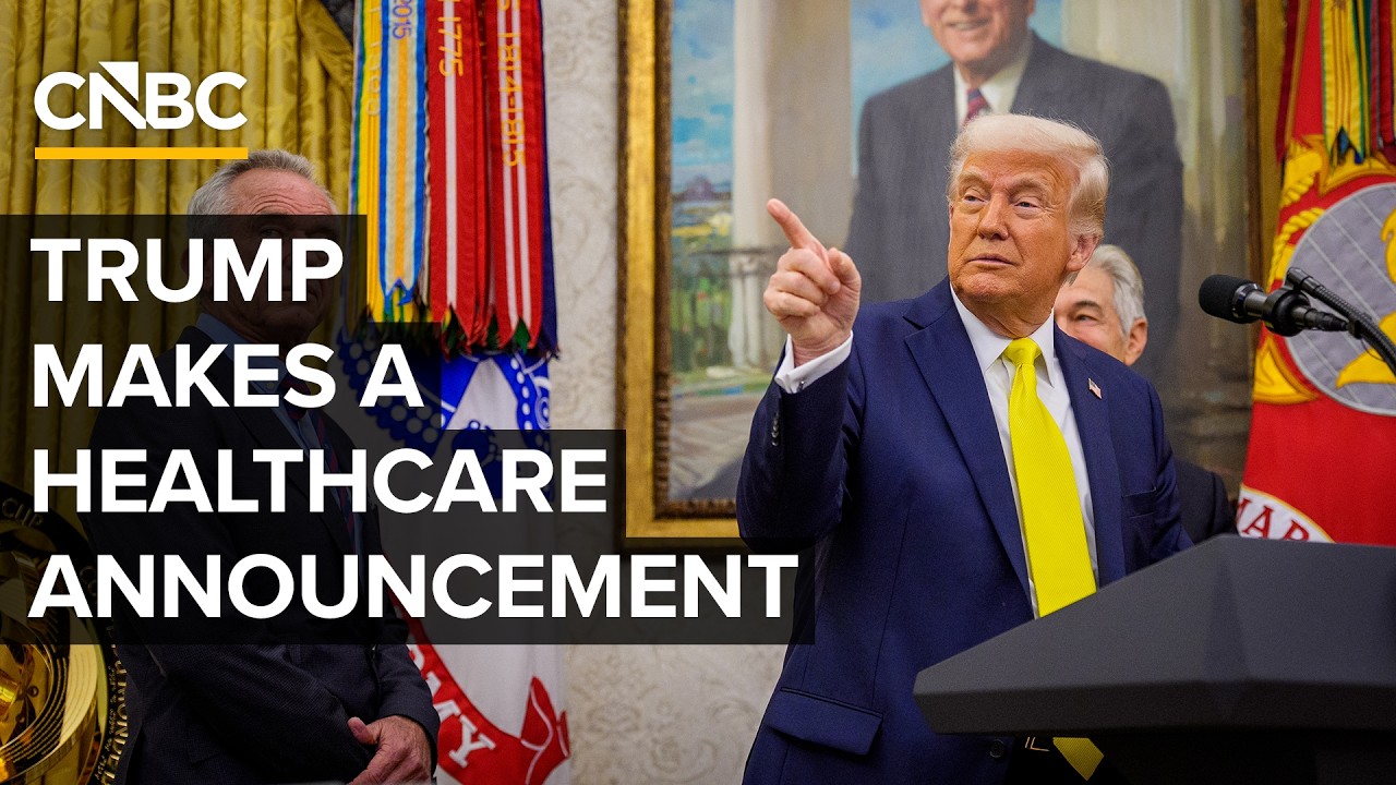 President Trump makes an announcement on healthcare &mdash; 9/18/2026