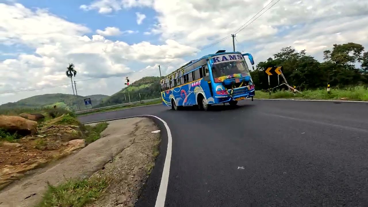 Sabarimala Road 🔥Scenic Drive  NH 183A 🔥 Laha - Vadasserikkara Route 🔥 Kerala 🔥 60FPS [ 4K - UHD ] 🔥