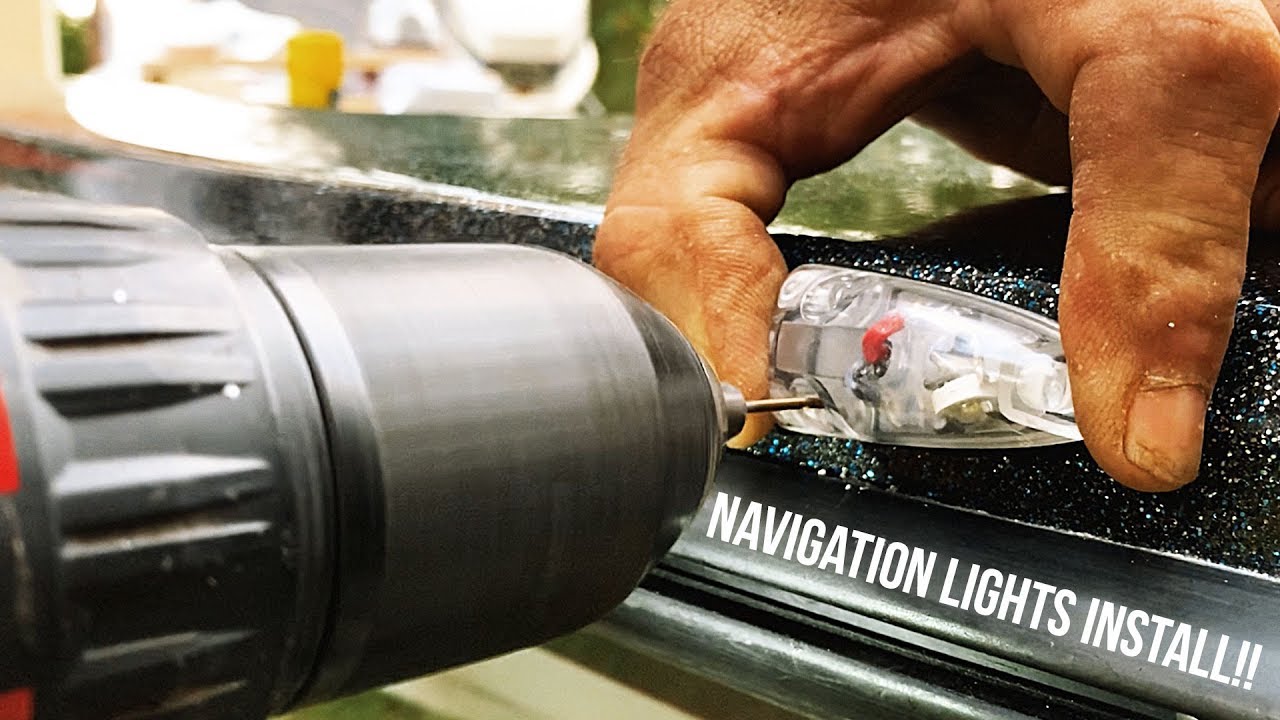 Easy Navigation Lights INSTALL For Yo Boat!!!