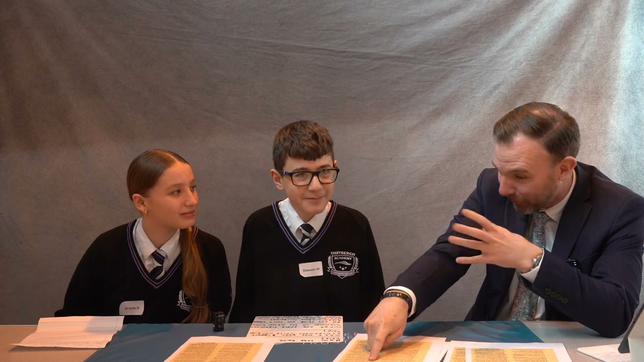 Wickersley Partnership Trust School Report 2025 - TA & TP - History of Thrybergh