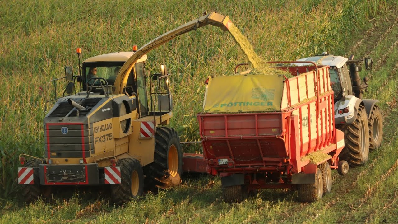 Newholland FX 375 | Maisernte 2020 [Turbo Sound] | Agrar videos