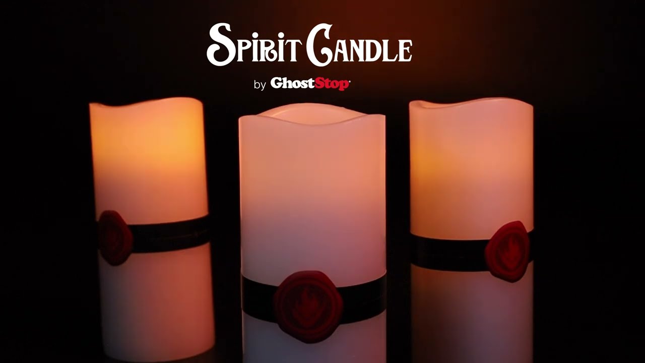Spirit Candle EMF Device and Trigger Object for Ghost Hunting
