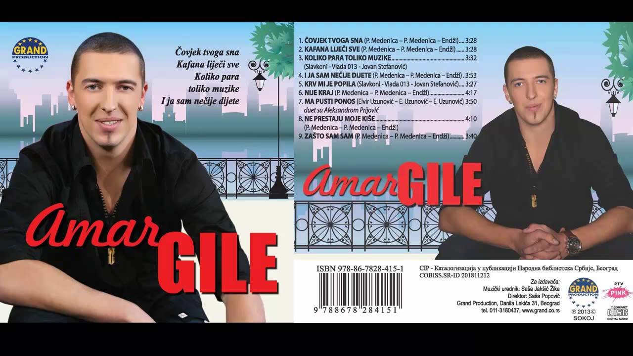 Amar Gile - Krv mi je popila - (Audio 2013) HD
