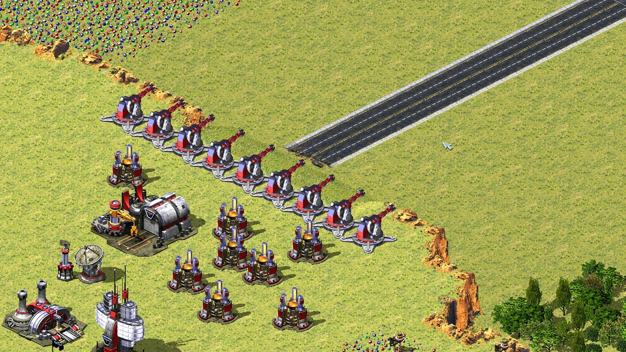 Red Alert 2 | Yuri's Revenge | 7 vs 1 - France vs 7 extreme beta ai