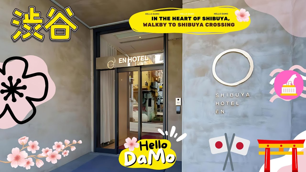 WHERE TO STAY IN SHIBUYA 😍 CLOSE TO HARAJUKU SHOPPING PARADISE. SHIBUYA HOTEL EN TWIN ROOM