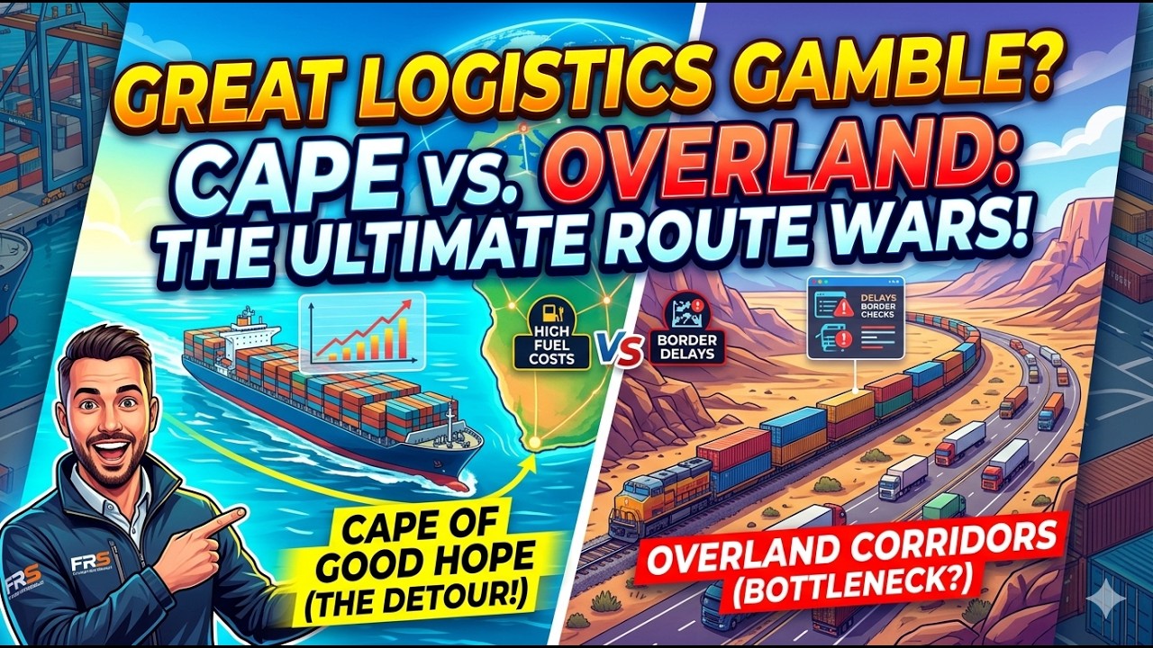 The Great Logistics Gamble: Cape of Good Hope vs. Overland Corridors