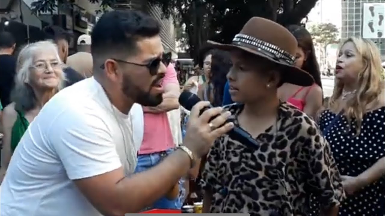 ESSE CARA PEDIU UMA CHANCE PRA CANTAR 🎤 COM O GAROTO VEJA O QUE ACONTECEU