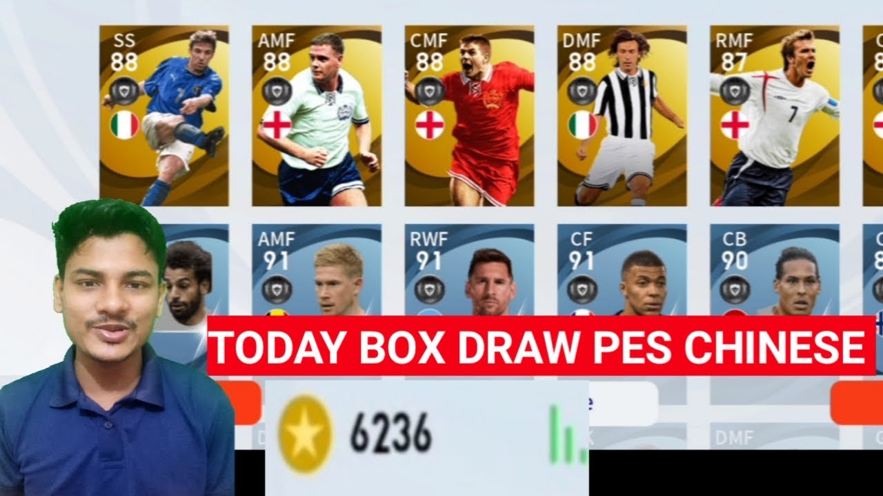 Today Legend Box Draw Pes Chinese | Legend Trick Pes Chinese Box Draw
