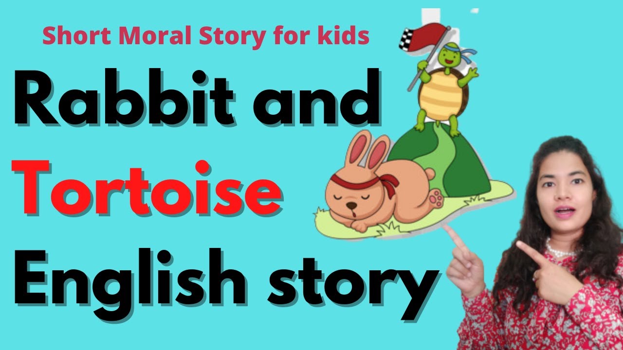 Rabbit and Tortoise Story in English | Moral stories for Kids | Bedtime Stories for Children