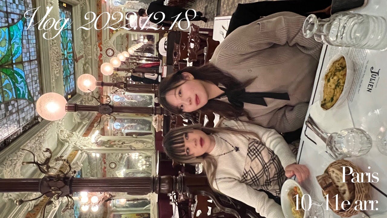 【vlog】パリ10区・11区散歩vlog🍂古着屋~レストランo｡.:&hearts;:.｡