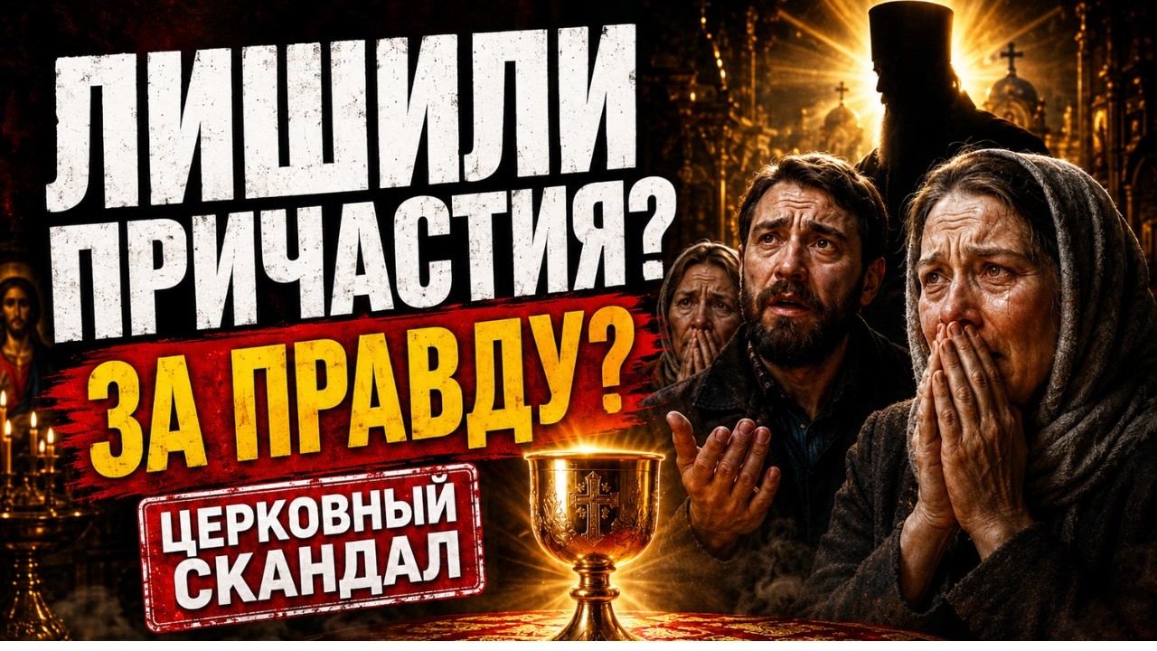 Людей лишили Причастия за правду? Церковный скандал, о котором нельзя молчать