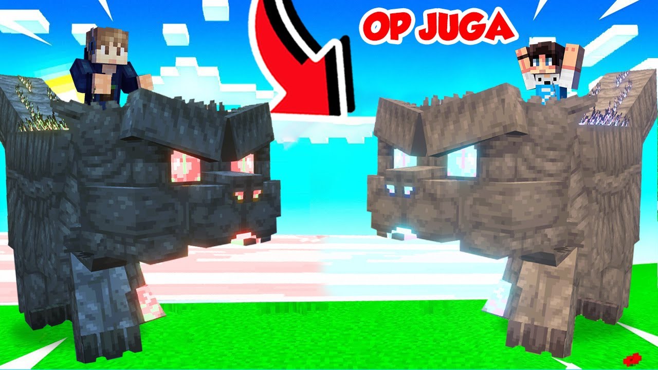 KITA TES KEKUATAN KUCING GODZILLA LAWAN SEMUA MOB OP DI MINECRAFT!!!