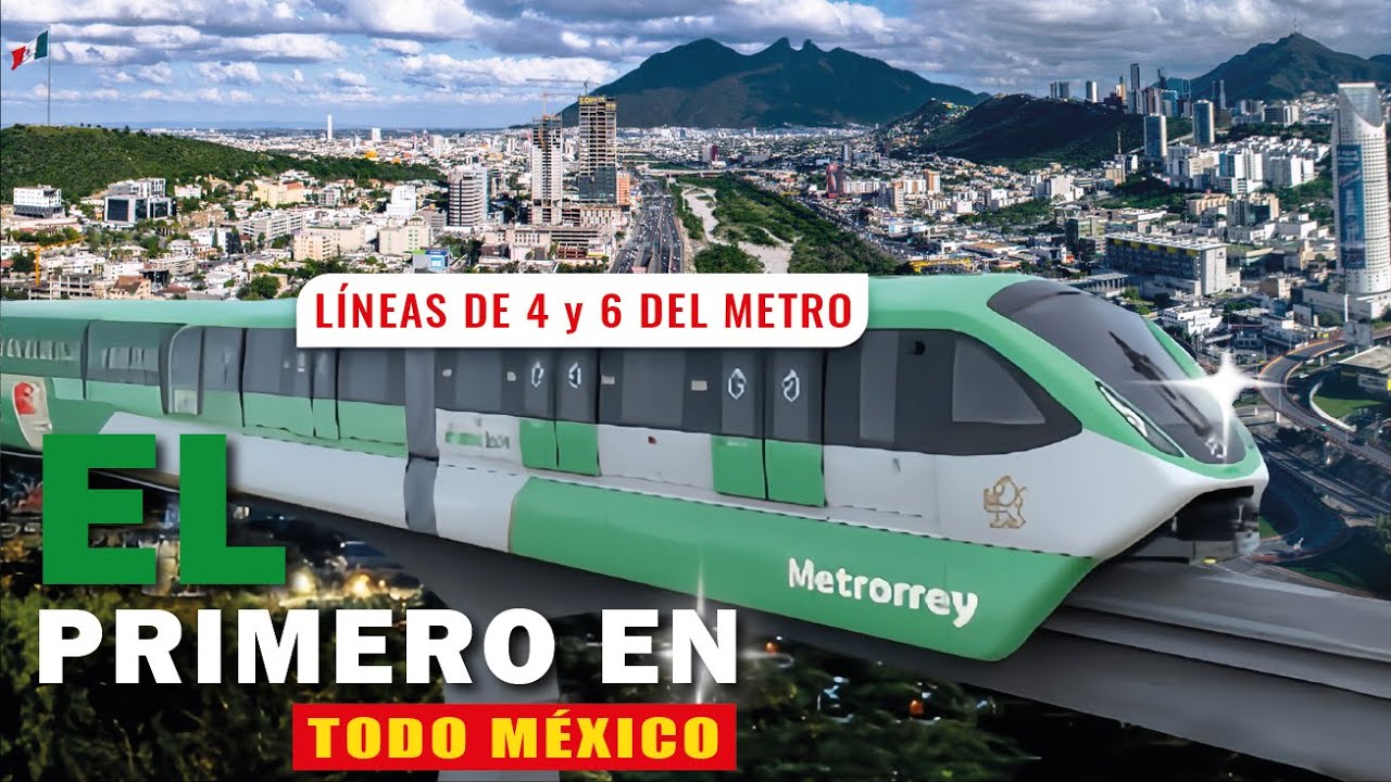 Así serán las líneas 4 y 6 de Metrorrey – Monterrey