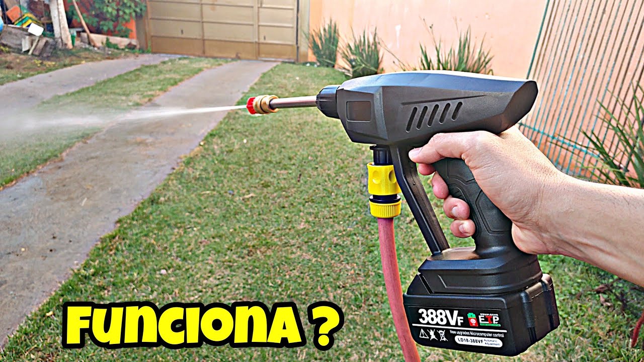 Lavadora de Alta Pressão Portátil Funciona ?