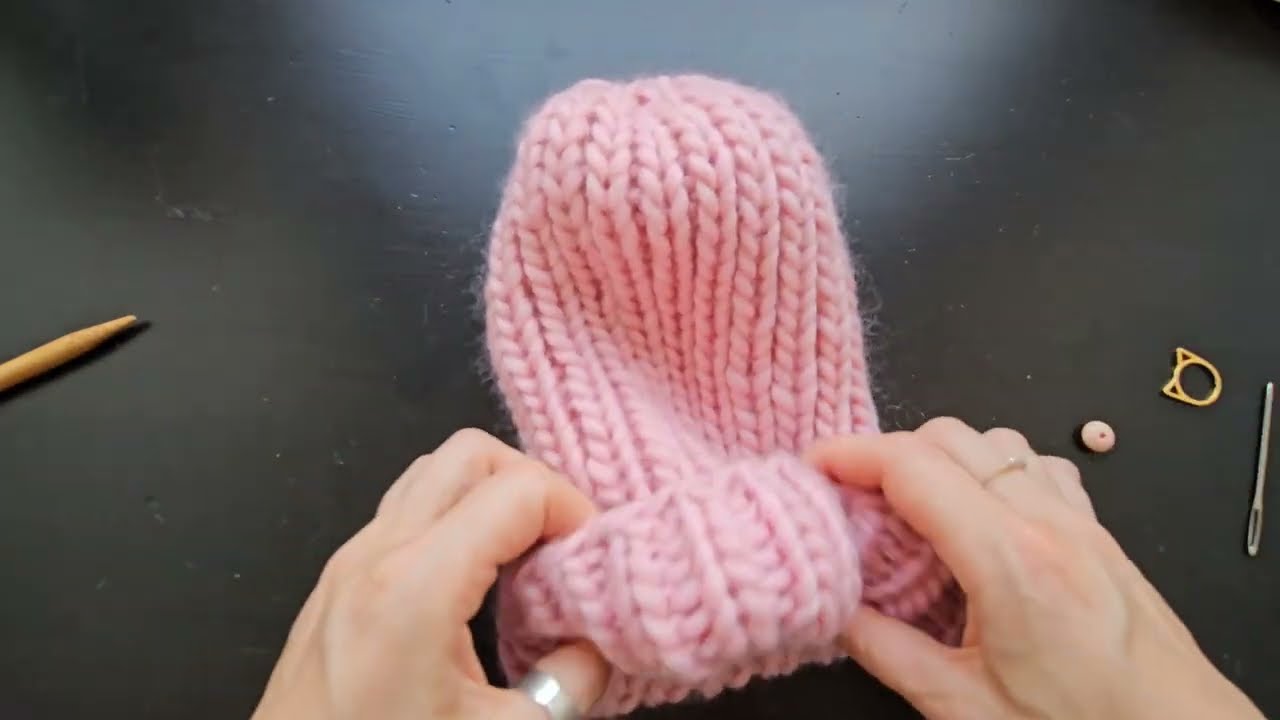 #FirstTimerBeanie - prosta czapka na drutach tutorial dla początkujących