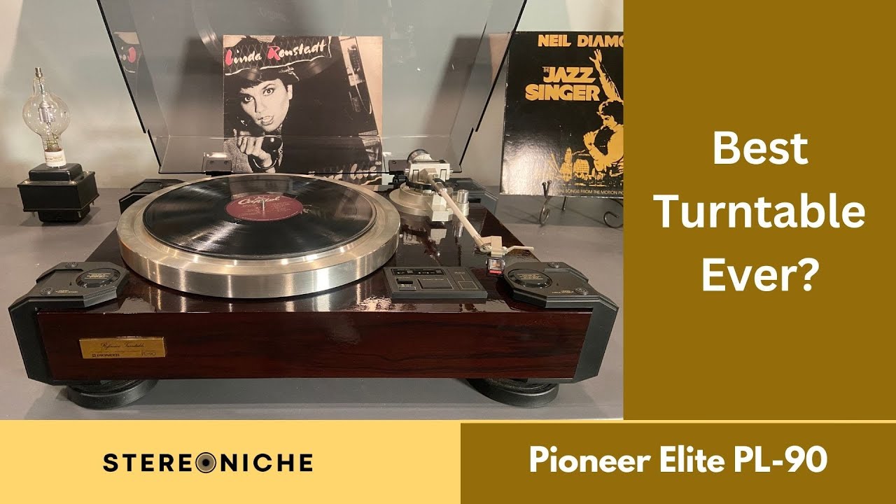 Pioneer Elite PL 90 HiFi Turntable - High End Audio