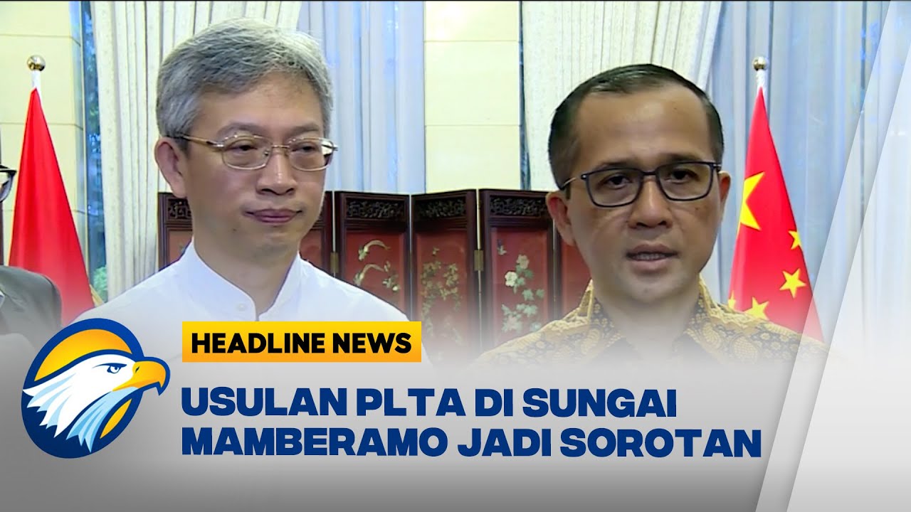 [HEADLINE NEWS 24/10] Menteri Transmigrasi Usul PLTA Raksasa di Sungai Mamberamo Papua