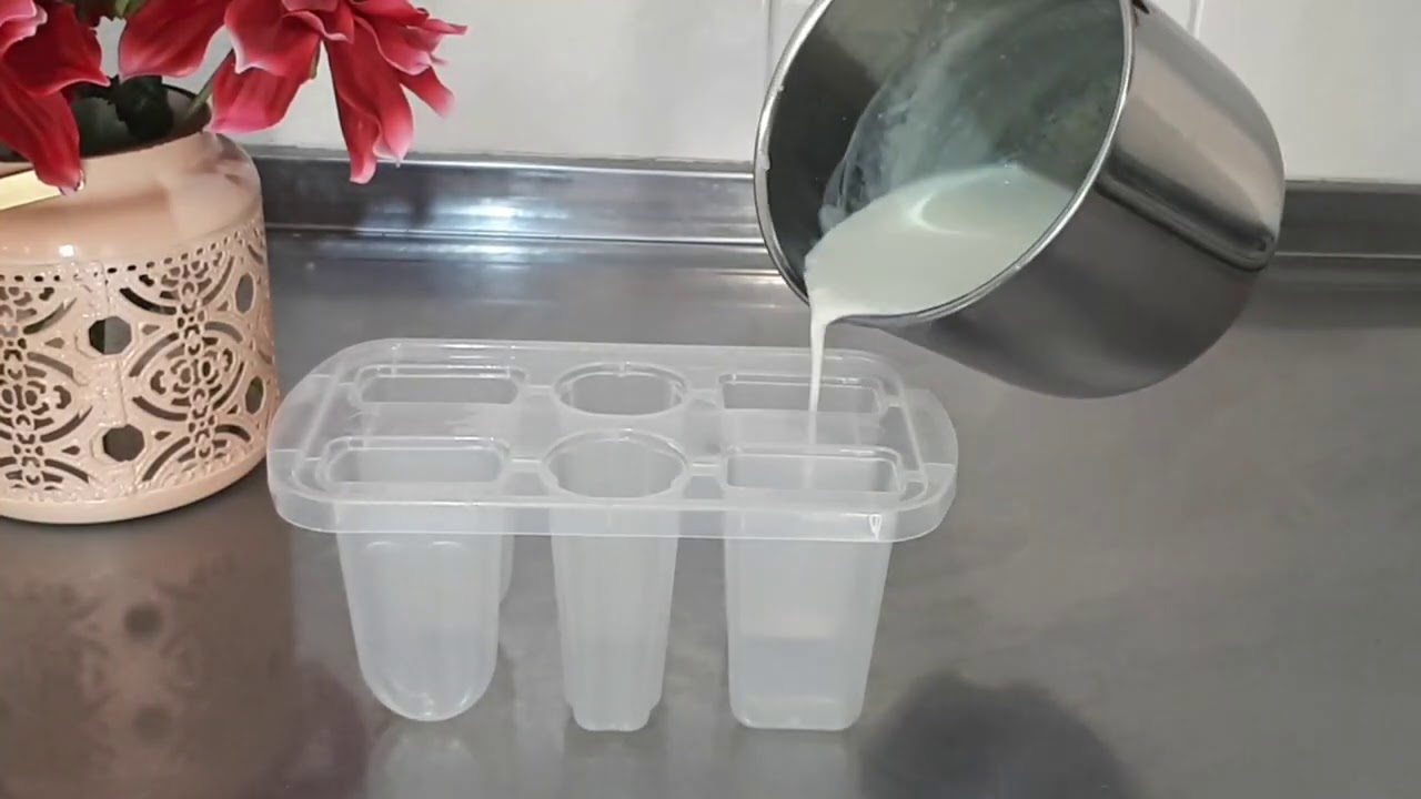 Una nueva forma de hacer helado. Sin crema sin maquina
