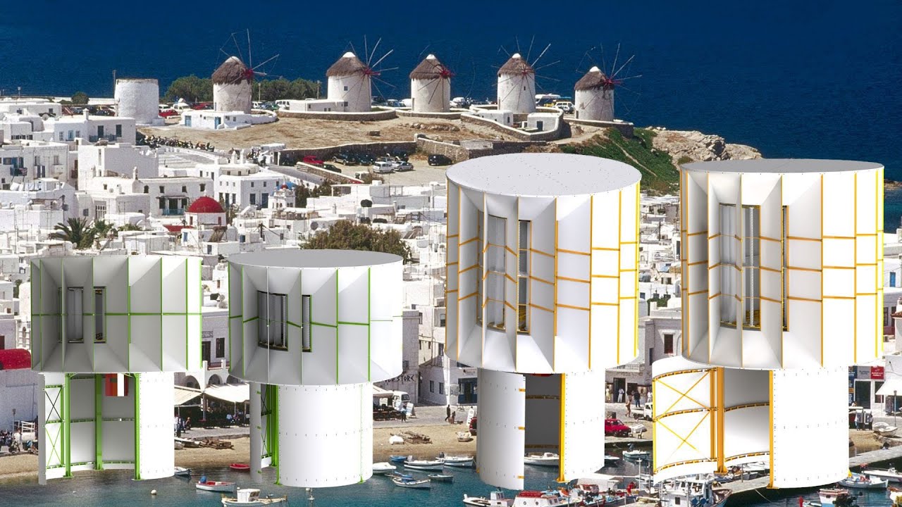 Iasos IIa szélturbina.