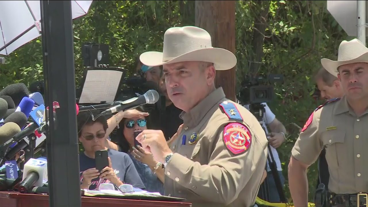 Replay: DPS press conference in Uvalde, Thursday