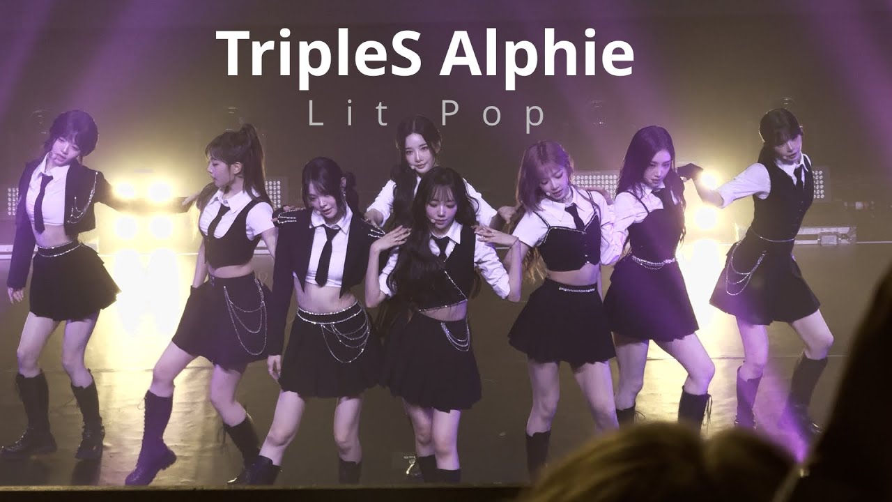 20250912 TripleS Alpha Percent Tour in Dallas - Lit Pop