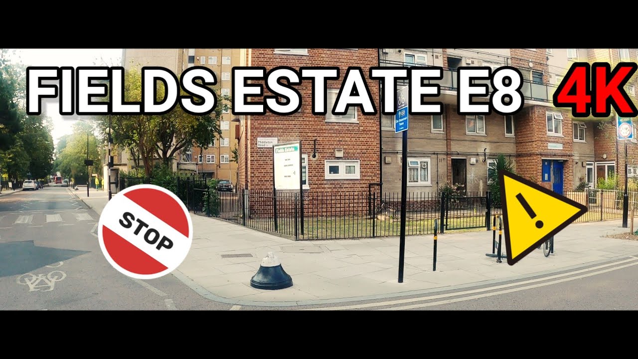 FIELDS ESTATE - LONDON FIELDS - HACKNEY - E8 - ZT || LONDON HOODS IN 4K 2020
