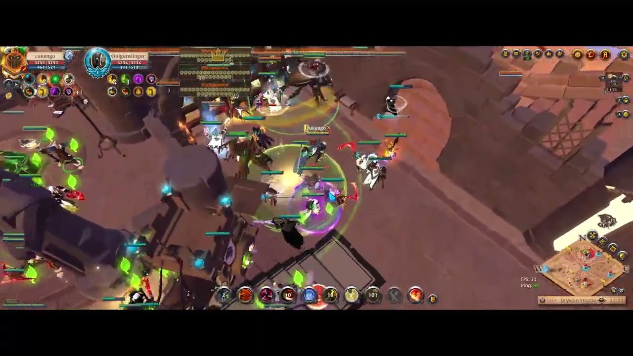Fight Castle Pivas vs Outlimits + Aly (DPS POV - Infernal Sytche)